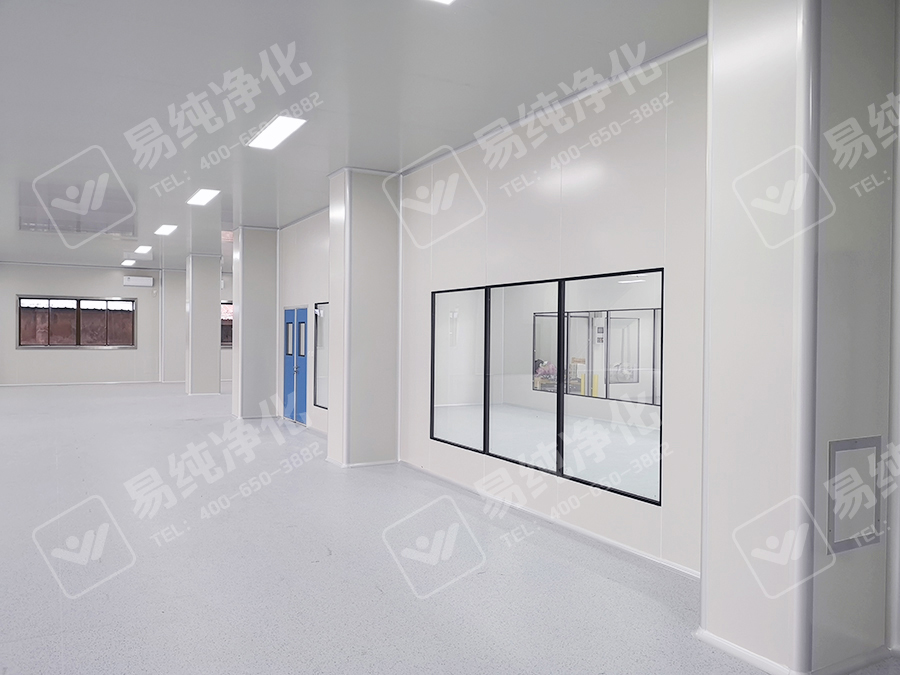 整體工程采用手工板裝修改造，吊頂采用手工單玻鎂凈化板，墻體采用手工巖棉板.jpg